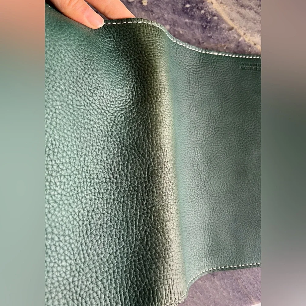 New Chic Sparrow A5 Number 10 Travelers Notebook Folio Leather Gemini Green TN